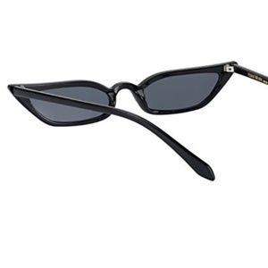 black tiny sunglasses